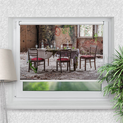 Klemmfix Rollo Lost Place der Beelitzer Heilstaetten