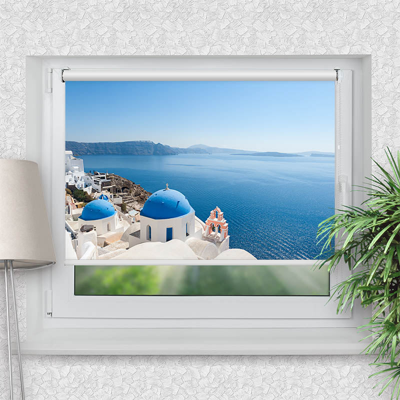 Klemmfix Rollo Kirche Santorini