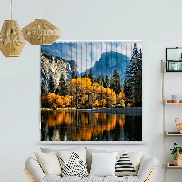Lamellenvorhang Motiv "Herbst im Yosemite"