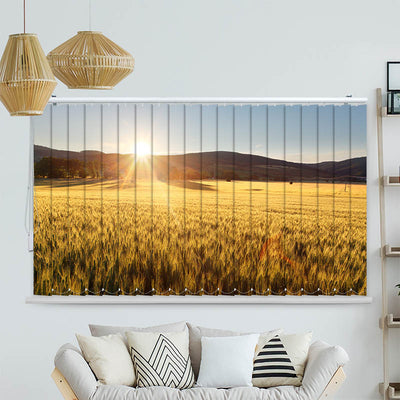 Lamellenvorhang Motiv Kornfeld