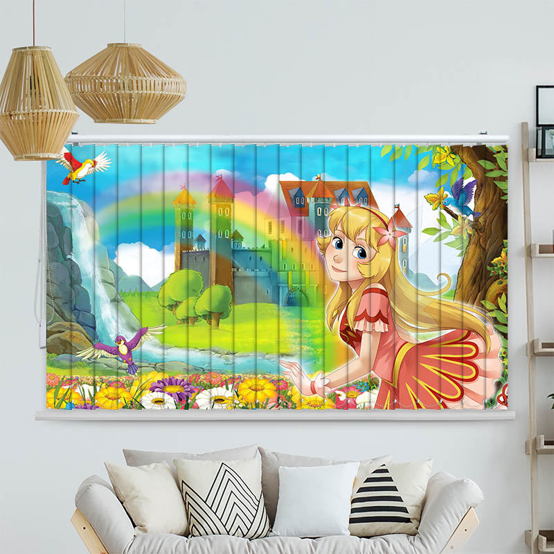 Lamellenvorhang Motiv "Fee im Maerchenland"