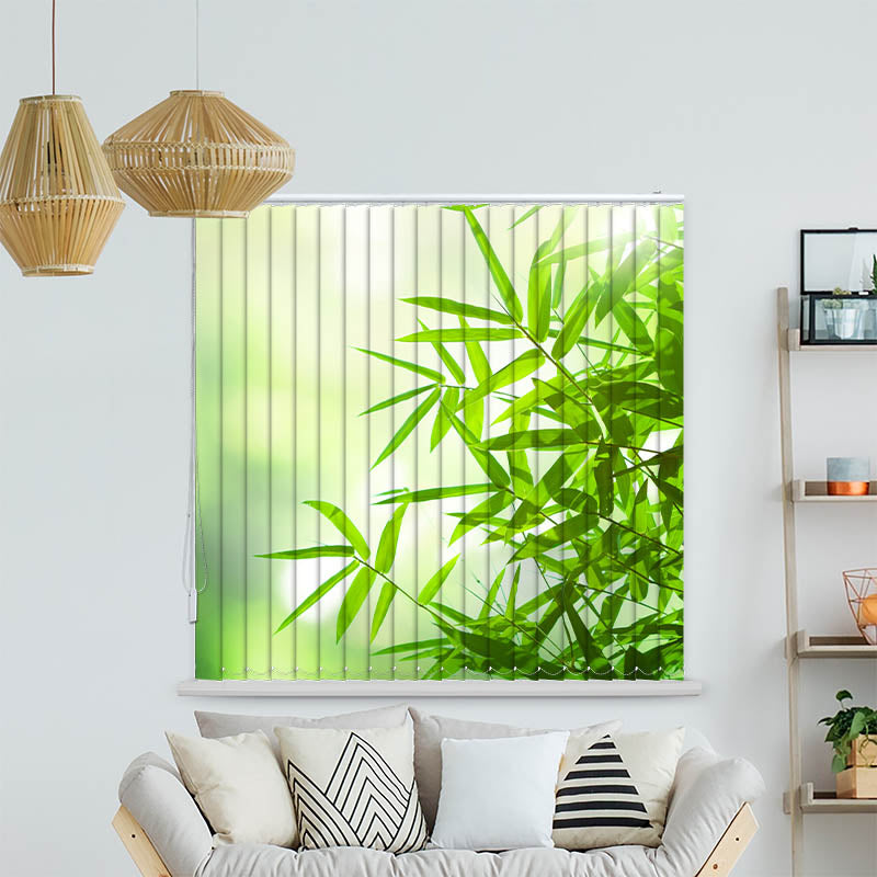 Lamellenvorhang Motiv Birkenwald