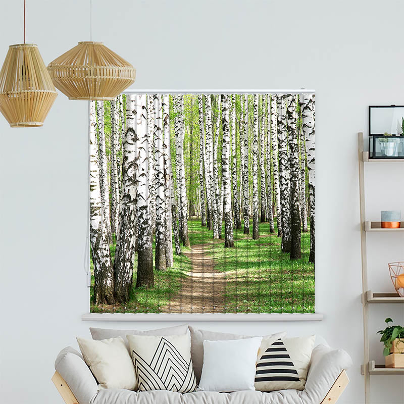 Lamellenvorhang Motiv Mohnblumen Gemaelde