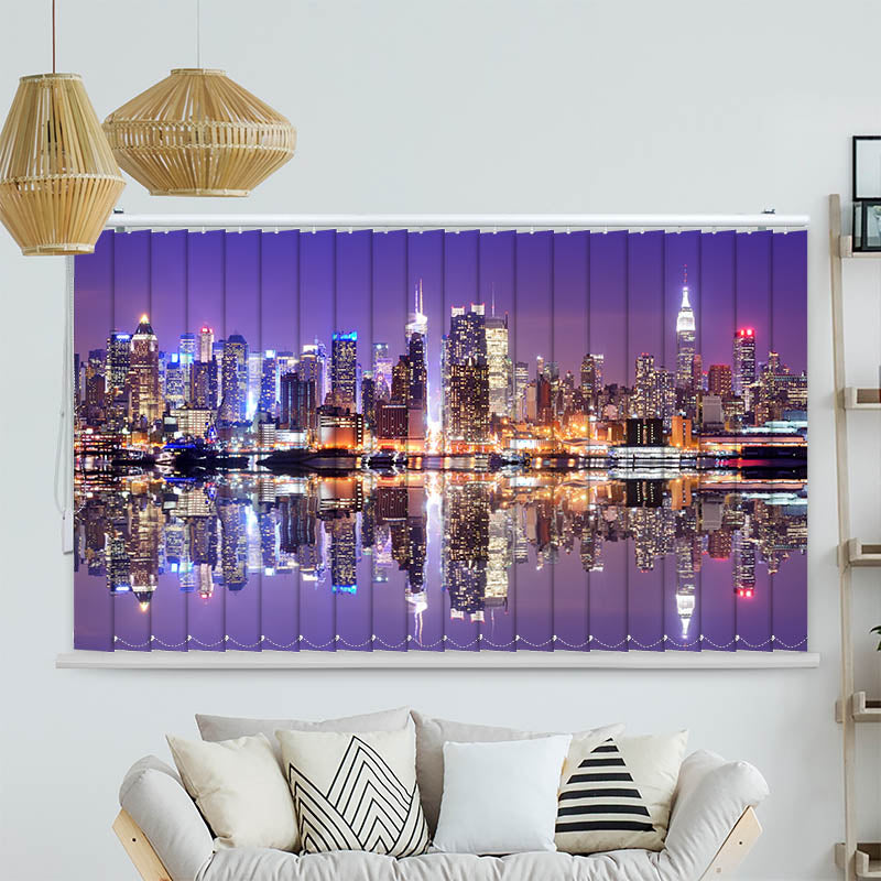 Lamellenvorhang Motiv Bambusblaetter Freigestellt