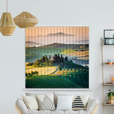 Lamellenvorhang Motiv Toskana