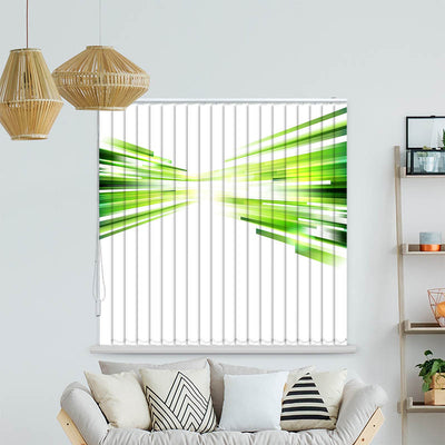 Lamellenvorhang Motiv Grafik Futuristisch