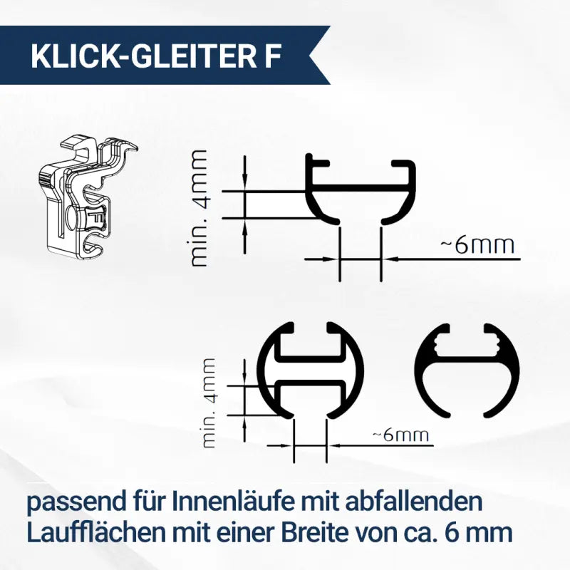 Piccolo Klick-Gleiter F