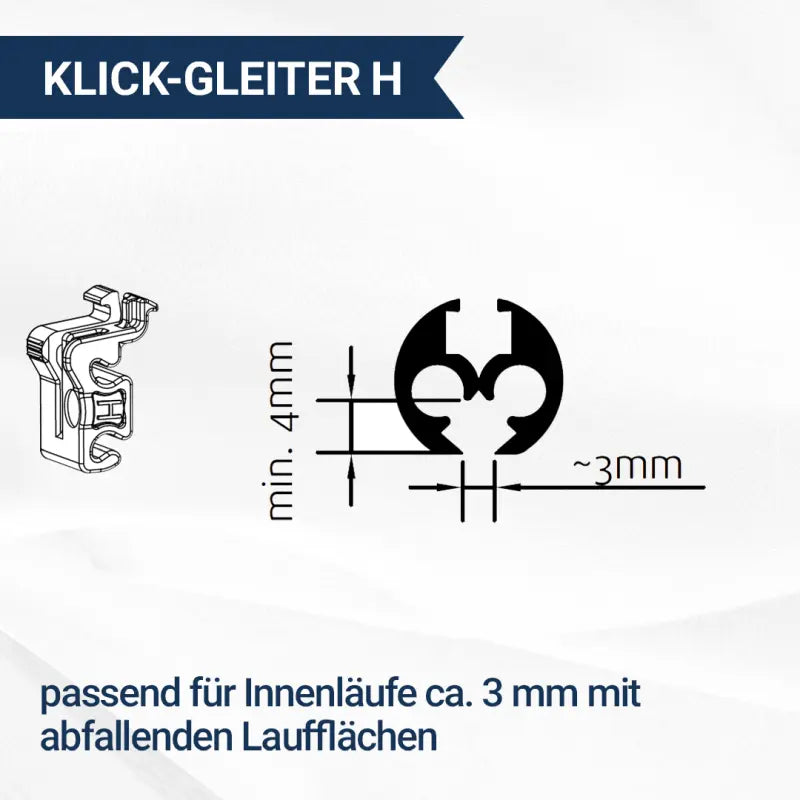 Piccolo Klick-Gleiter H