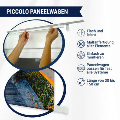 Paneelwagen und Gewicht System piccolo