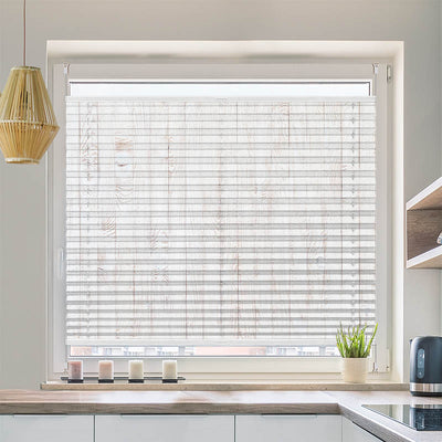 Plissee Motiv Hintergrund Weisse Holzlatten