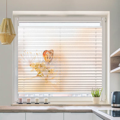 Plissee Motiv Schmetterling auf Bleute