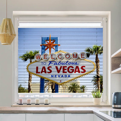 Plissee Motiv Las Vegas