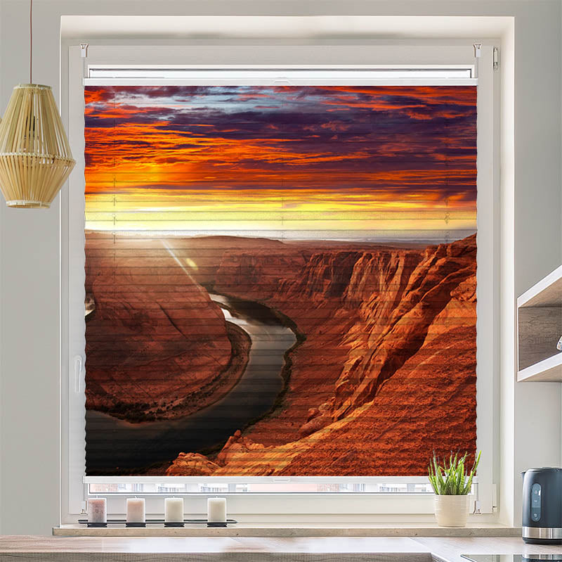 Plissee Motiv Grand Canyon