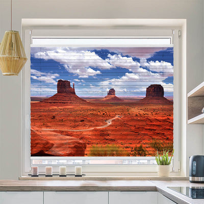 Plissee Motiv Monument Valley