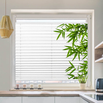 Plissee Motiv Bambusblaetter Freigestellt