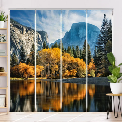 Schiebegardine Motiv Herbst im Yosemite