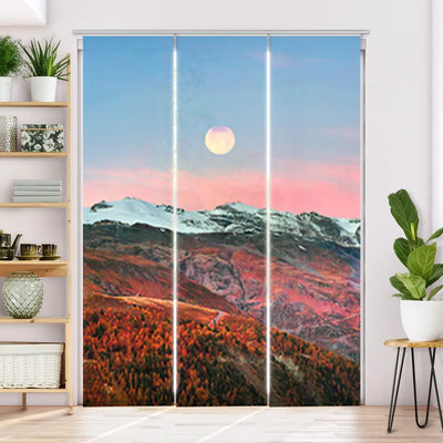 Schiebegardine Motiv Matterhorn in den Alpen im Herbst