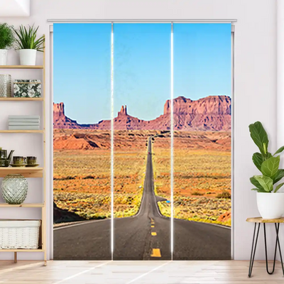 Schiebegardine Motiv Route 66 Monument Valley