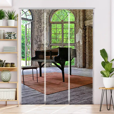 Schiebegardine Motiv 
Lost Place verlassene Heilstätte
