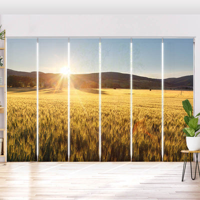 Schiebegardine Motiv Kornfeld
