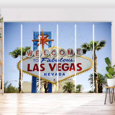 Schiebegardine Motiv Las Vegas