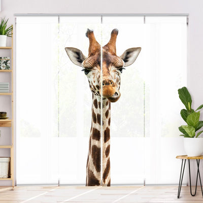 Schiebegardine Motiv Giraffe