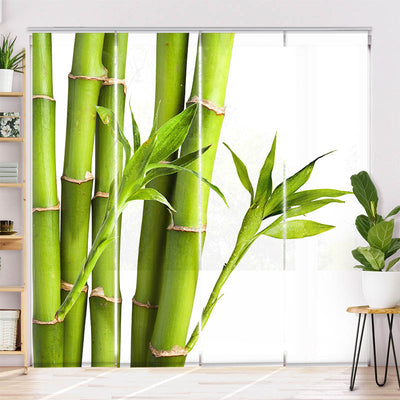 Schiebegardine Motiv Bambus