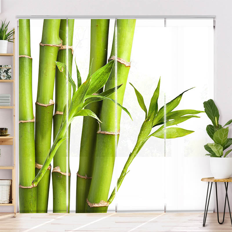 Schiebegardine Motiv "Bambus"