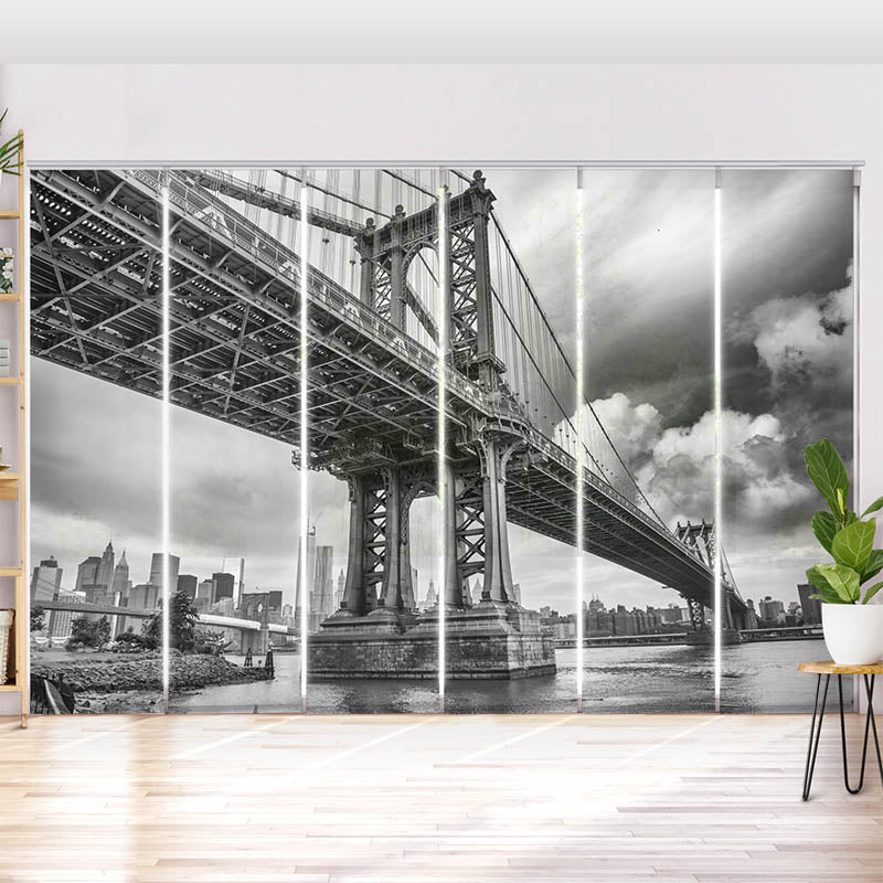 Schiebegardine Motiv Brooklyn Bridge