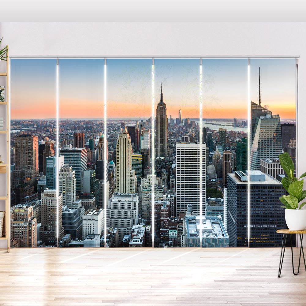 Schiebegardine Motiv "Skyline New York"