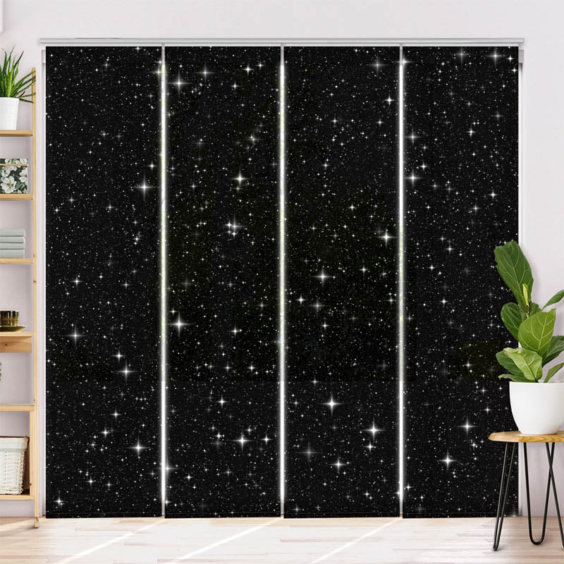 Schiebegardine Motiv "Sterne Nachthimmel"