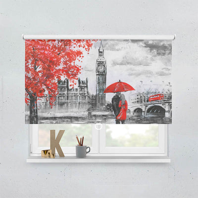 Plissee Motiv London Big Ben Gemaelde