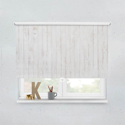 Plissee Motiv Hintergrund Weisse Holzlatten