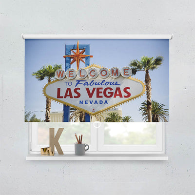 Plissee Motiv Las Vegas