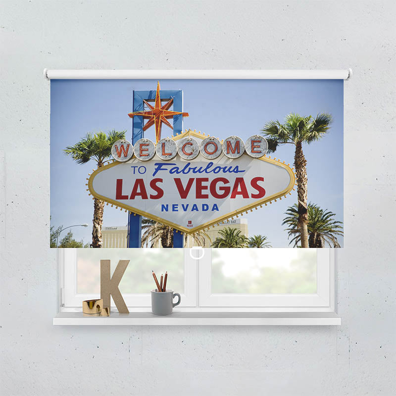 Plissee Motiv Las Vegas