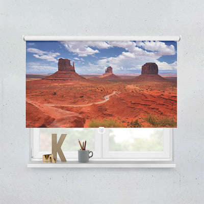 Plissee Motiv Monument Valley