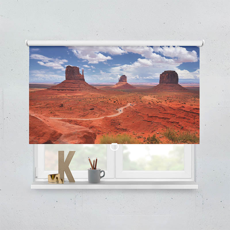 Plissee Motiv Monument Valley