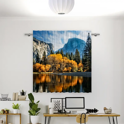 Vorhang Motiv Herbst im Yosemite