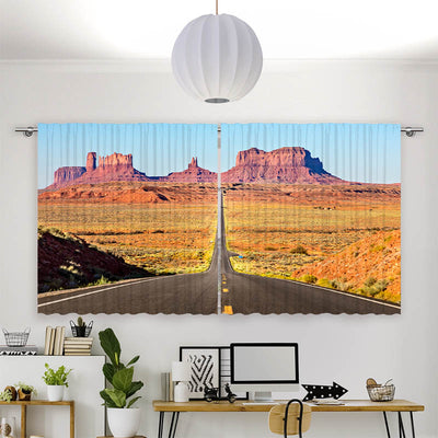 Vorhang Motiv Route 66 Monument Valley