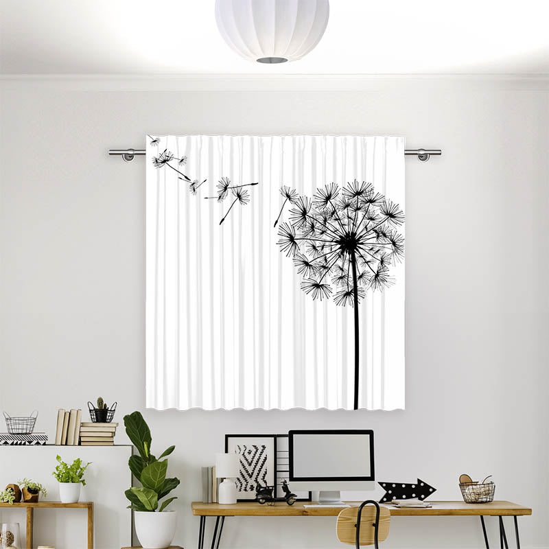 Vorhang Motiv Pusteblume Grafik