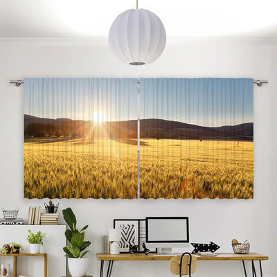 Vorhang Motiv Kornfeld