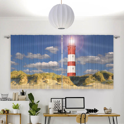 Vorhang Motive Leuchtturm