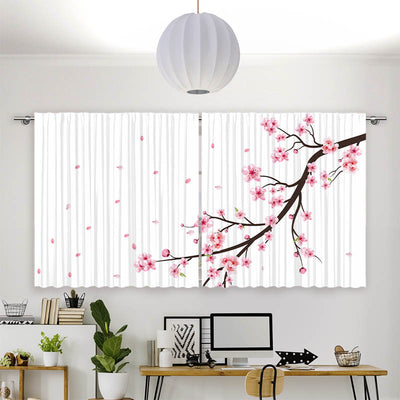 Vorhang Motiv Kirschblueten