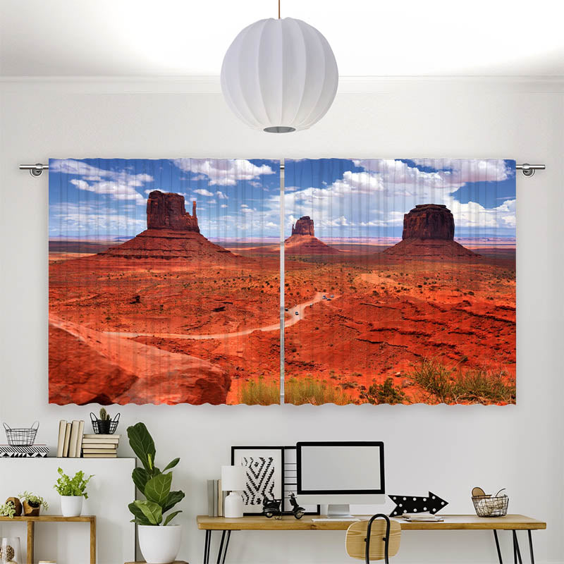 Vorhang Motiv Monument Valley