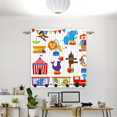 Vorhang Motiv Zirkus