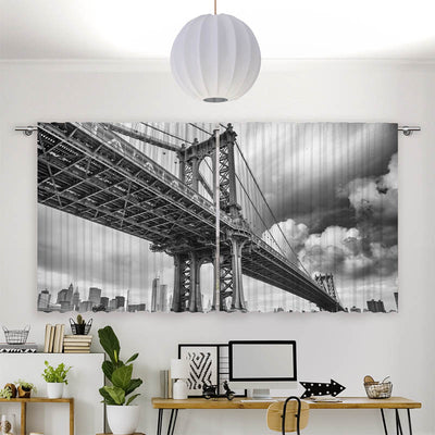 Vorhang Motiv Brooklyn Bridge