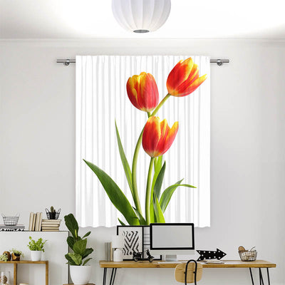 Vorhang Motiv Tulpen