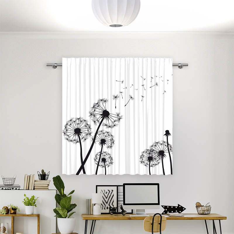 Vorhang Motiv Pusteblumen Grafik