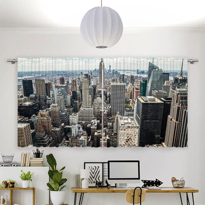 Vorhang Motiv Manhattan Skyline