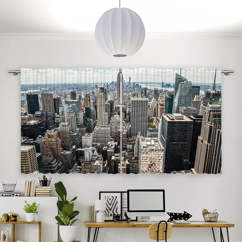 Vorhang Motiv "Manhattan Skyline"
